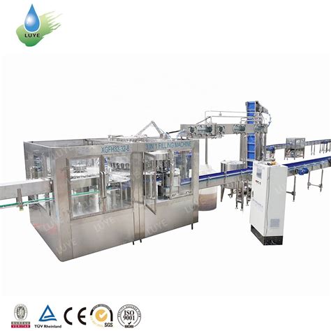 Automatic Liquid Pure Mineral Water Fruit Juice Carbonated Soft Drink