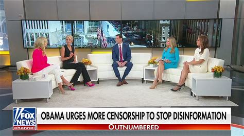 Obama Calls For More Censorship To Fight Disinformation Fox News Video