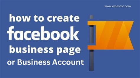 how to create a business account on facebook
