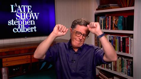 job stephen colberts radical fix  trumps sinking