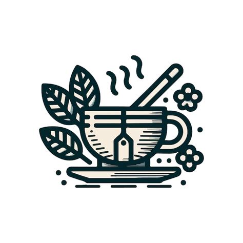premium vector tea ai generated image
