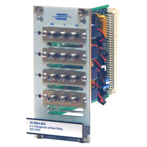 Gpib 4 X Spdt Microwave Switch 18ghz 50 Ohm Sma 10 780a 524