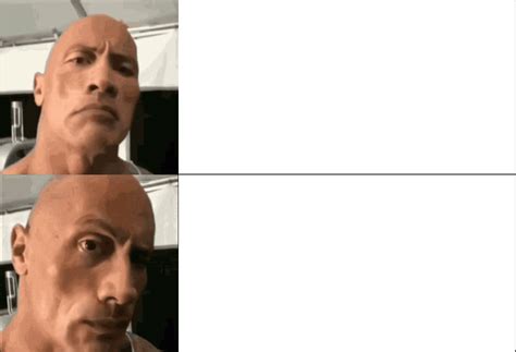 The Rock Okay Vs The Rock Sus Blank Template Imgflip