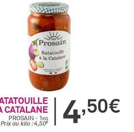 Promo Ratatouille La Catalane Prosain Chez Le Grand Panier Bio