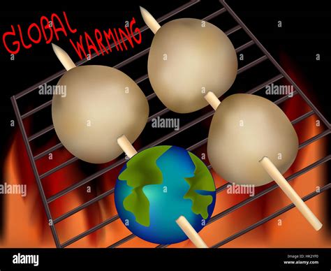 Ill Planet Earth Global Warming Fotos Und Bildmaterial In Hoher