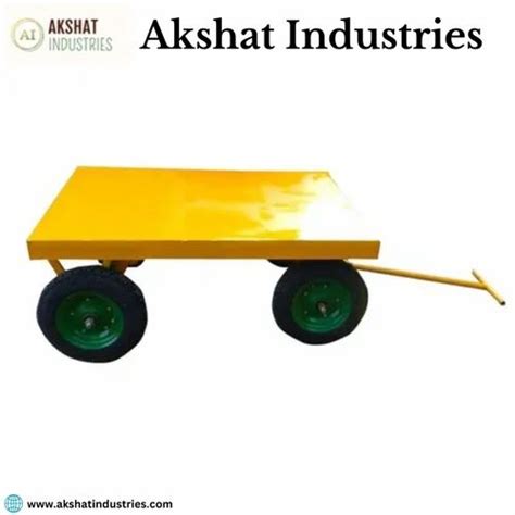 Mild Steel Industrial Material Handling Trolley At Rs 12000 Piece In Nagpur