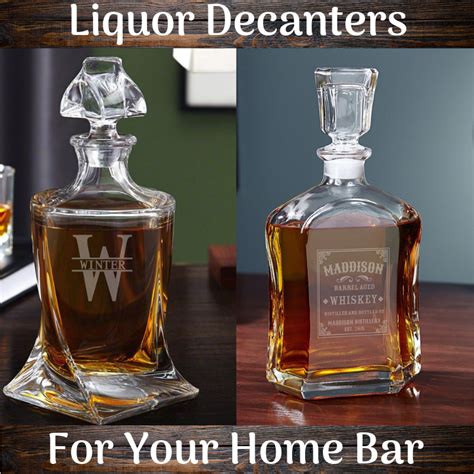 Oakmont Personalized Crystal Whiskey Decanter Set Artofit