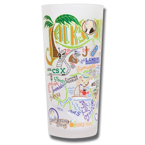 Jacksonville Drinking Glass | Florida Collection by catstudio – catstudio