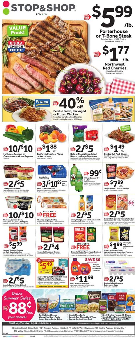 Stop And Shop Current Weekly Ad 0712 07182019 Frequent