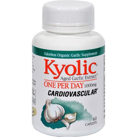 Amazon.com: Kyolic Aged Garlic Extract One Per Day Cardiovascular ...