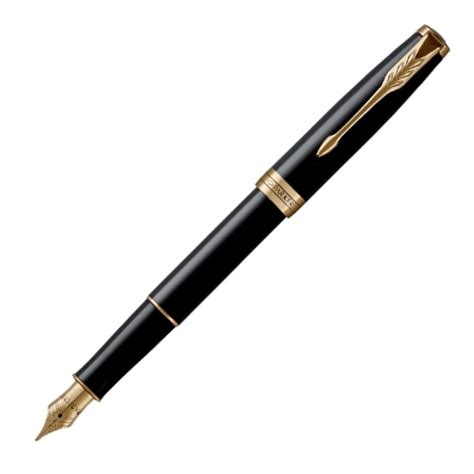 Parker Sonnet Black Lacquer GT Vulpen Kopen De Vulpenwereld