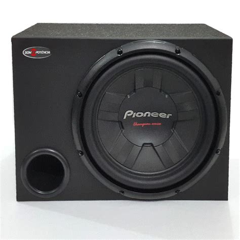 Caixa Sub Pioneer 12 Alto Falante Subwoofer 400w S4 Simples R 499 99