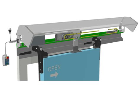 Купить Электропривод для откатных дверей холодильных камер Dervet Panda ...