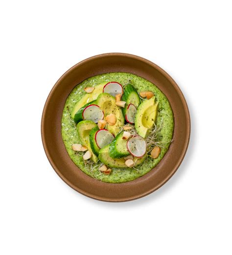 Avocado Salad With Macadamia And Avocado Pesto Love Macadamia
