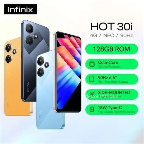 Téléphones Tablettes Infinix Hot 30i 128 Go neufs et occasions au Sénégal CoinAfrique Sénégal