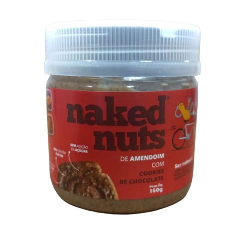 Naked Nuts De Amendoim Cookies De Chocolate 150g Shopee Brasil