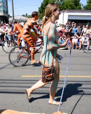 Body Paint Blonde Fremont Solstice Porn Pictures XXX Photos Sex Images PICTOA