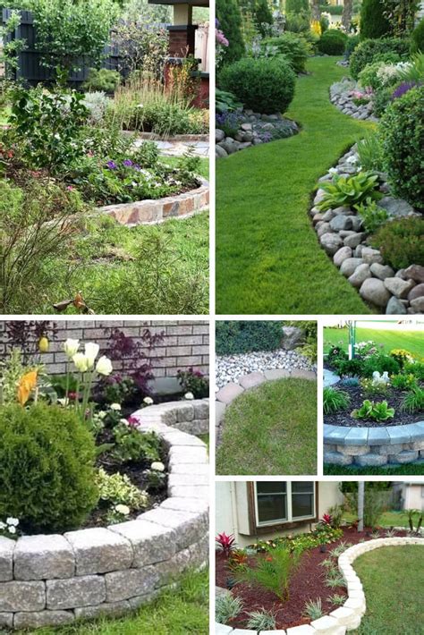 23 Superb Stone Landscape Edging Ideas - Home Decoration and Inspiration Ideas