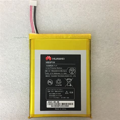 Original For Huawei Hb5p1h Rechargeable Li Ion Phone Battery For Huawei