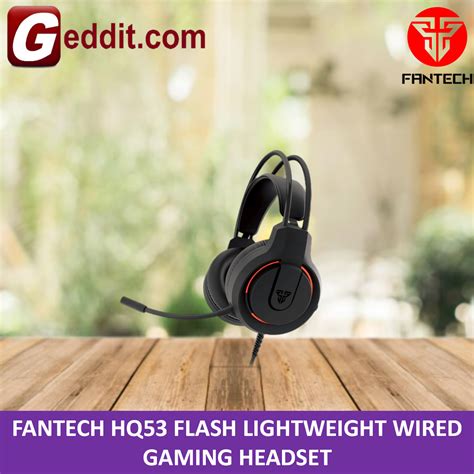 Fantech Hq53 Flash Lightweight Wired Gaming Headset Lazada
