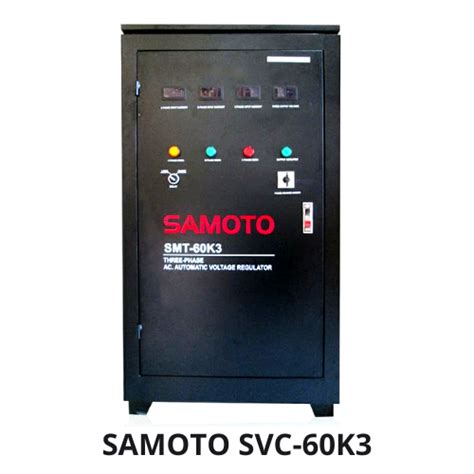 Stabilizer SAMOTO 60K3 Three Phase 60000 VA Stavo Listrik SMT Lazada