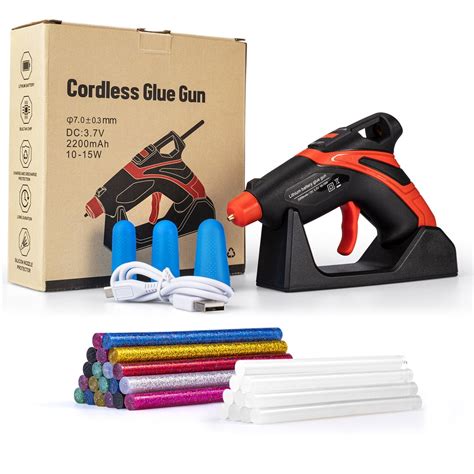 Hot Glue Gun Fast Preheating Gun Kit With Pcs Sticks For Quick Home