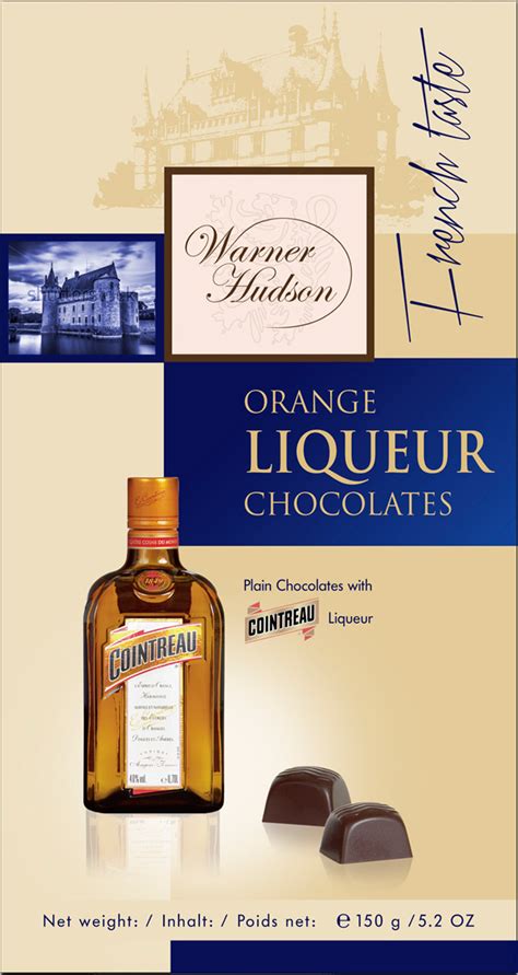 Конфеты Piasten Warner Hudson Orange Liqueur Cointreau 150 г ...