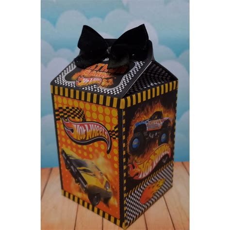 Caixa Milk Hot Wheels Unid Shopee Brasil