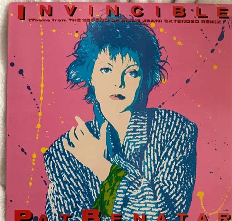 Pat Benatar Invincible 12 Single Lp Vinyl In Cellophane Used Borderline Music