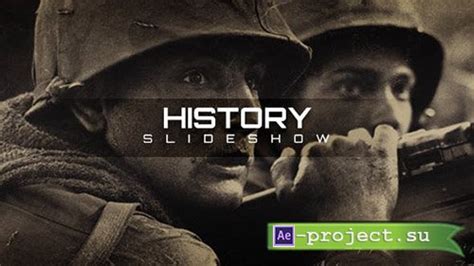 Videohive History Slideshow Project For After Effects