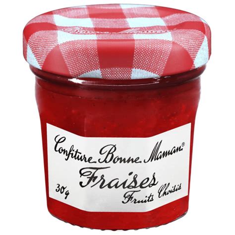 Mini Pot Confiture Bonne Maman Fraise 15 X 30 G Fraise