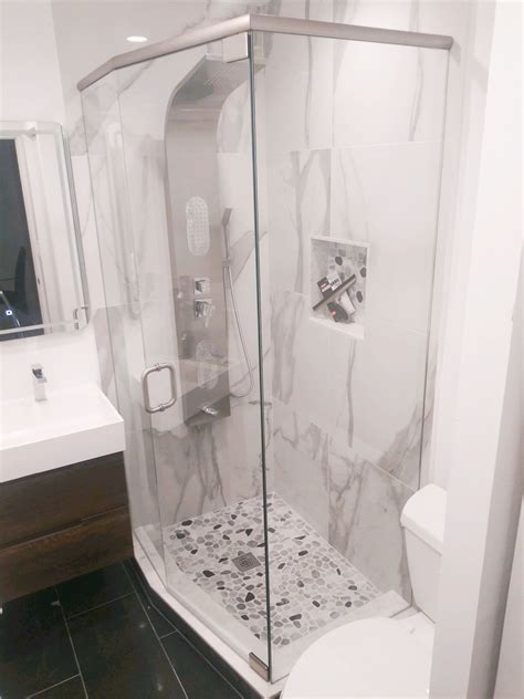 Neo Angle Shower Enclosures Kit Glass Shower Stalls