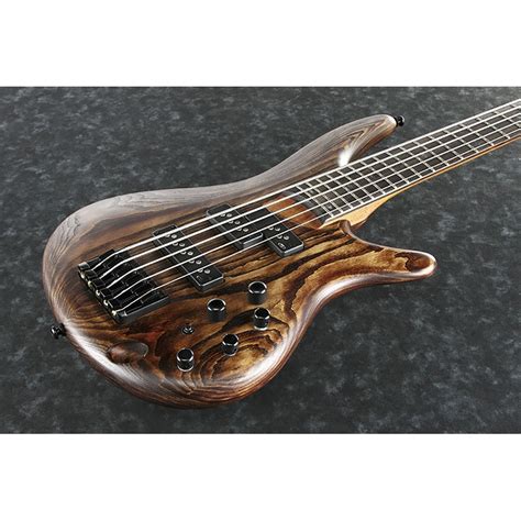 ibanez sr abs  string bass rosewood fretboard antique brown stained