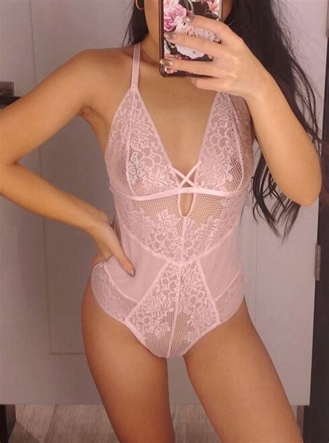 Pink Lace Lingerie Porn Pic