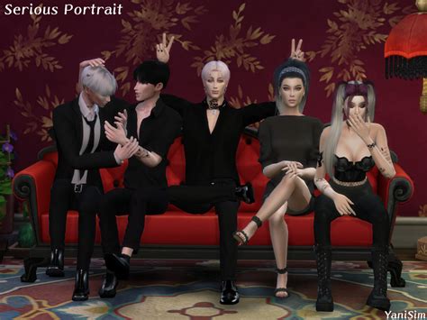 Sims 4 Portrait Pose Mods Neonfrosd