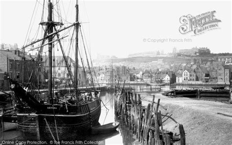 Whitby The Harbour 1885 Francis Frith