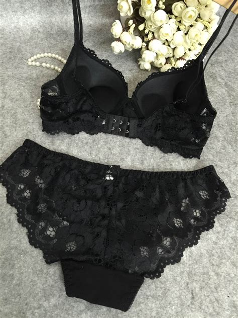 Womens Lingerie Floral Push Up Padded Bra And Panties Set Underwear Bralette Abc Ebay