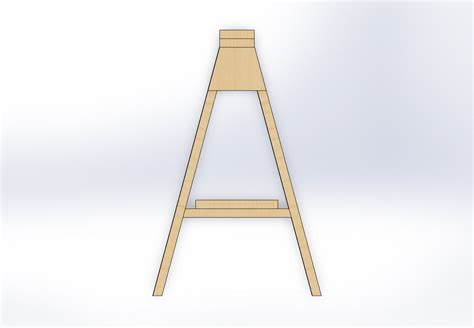Wooden Sawhorse DIY - Etsy