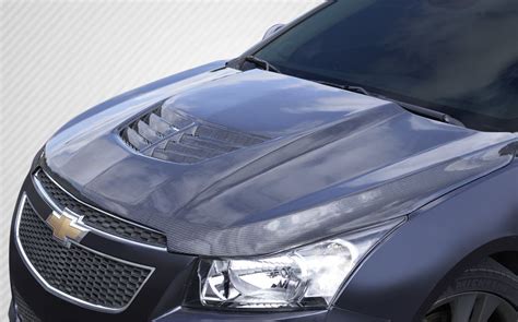 2011 2015 Chevy Cruze Carbon Fiber Stingray Z Hood 1 Piece 112408