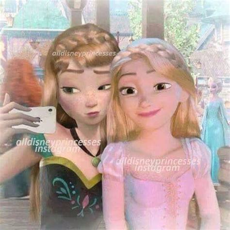 Elsa And Merida And Anna And Rapunzel Disney And Dreamworks Disney