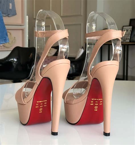 Sandália Plataforma Salto cm Alça Fina Nude FUEL FASHION