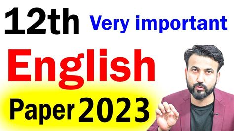 2nd Year English Guess Paper 2023 12th Class English Guess Paper 2023