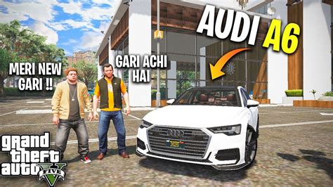 GTA 5 PAKISTAN JIMMY KI NEW CAR AUDI A6 2020 GTA5 REAL LIFE MODS