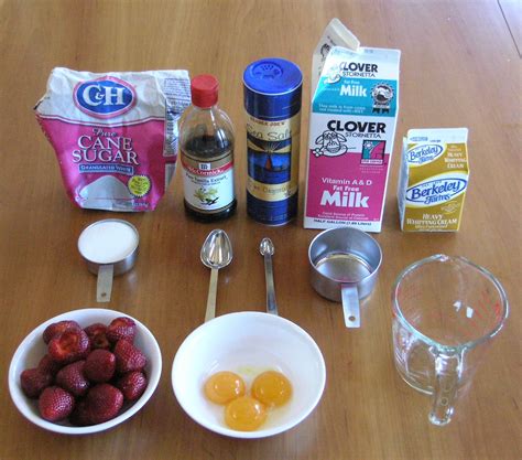 home made ice cream ingredients 8