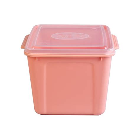 Caixa Plástica Organizadora c Aba Retangular 1 05l Nude na Americanas Empresas