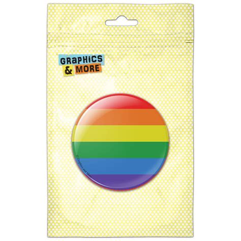 Lgbtq Gay Lesbian Transgender Queer Bisexual Pride Rainbow Pinback Button Pin Badge Walmart