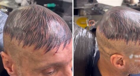 Calvo Tatua Cabelo E A Internet N O Perdoa O Ruim Enjoar Do Corte