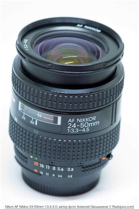 Nikon AF Nikkor 24-50mm 1: 3.3-4.5. Review from the reader Radozhiva ...