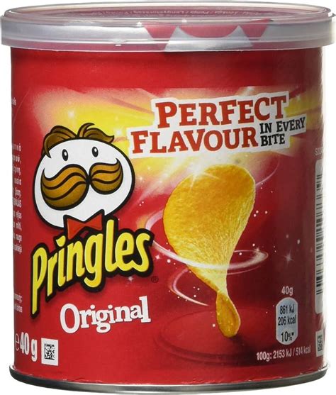 Чипсы PRINGLES Original 40 гр (12 шт в упаковке) ВЕЛИКОБРИТАНИЯ ...