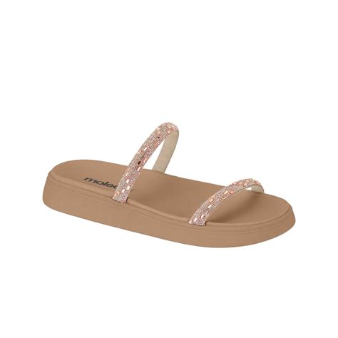 Zapatilla Moleca Italia Crema Nude AIMORÉ Paraguay